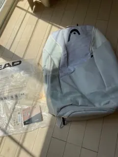 【みーさん様専用】新品・未使用❗️タグありHEAD リュック　ホワイト/ブラック