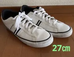 CONVERSEネクスターホワイト ストライプ スニーカー