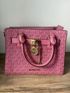 MICHAEL KORS 2WAY ショルダーバッグ ピンク - メルカリ