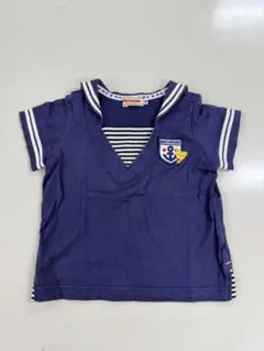 ミキハウス　80 セーラー　トップス　半袖