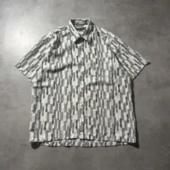 Vintage allover striped shirt