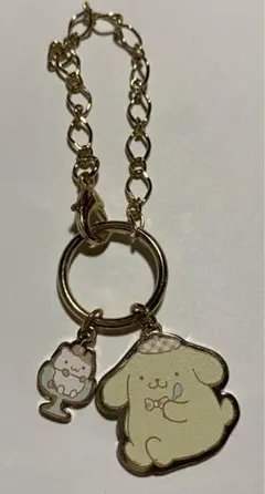 ポムポムプリン　バッグチャーム