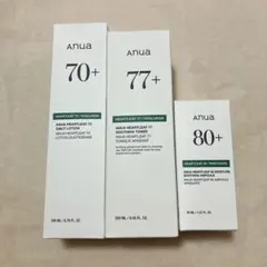 Anua 70 デイリーローション 77 スージングトナー 80 アンプル