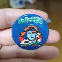 旧ビックリマン スーパーデビル 缶バッジ