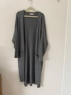 earth music&ecology グレー カーディガン　薄手