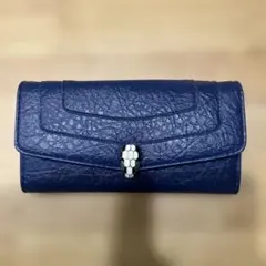 【新品未使用】ネイビー 長財布　レディース