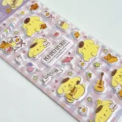 【台湾限定】サンリオ ポムポムプリン ぷっくりシール ステッカー 海外正規品