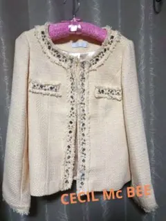 CECIL Mc BEE ジャケット アイボリー Mサイズ