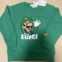新品　ルイージ　裏毛トレーナー　120
