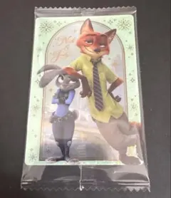 ディズニー　ウエハース　ズートピア　カード