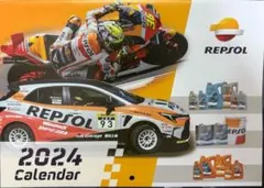 REPSOL カレンダー クリアファイル 非売品 送料込のサムネイル