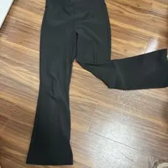 ZARA 黒 M フレアパンツ