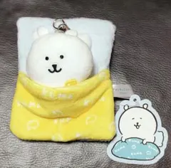 ナガノのくま おふとんぬいぐるみ リールパスケース ナガノマーケット