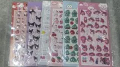 6枚セット　サンリオ　【まとめ割引可】　ボンボンドロップシール　可愛い