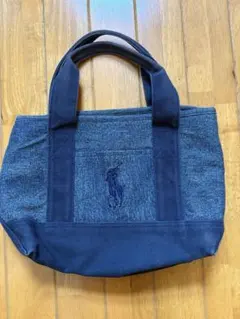 Polo Ralph Lauren ミニトートバッグ ネイビーのサムネイル