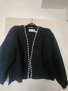 PAULE KA黒カーディガン PAULE KA - PAULE KA ポールカ ブラック カーディガン Mの通販 by しば