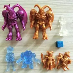【遊戯王 当時品】食玩 フィギュア エクゾディア デーモンの召喚 まとめ売り