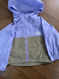 THE NORTH FACE フード付きジャケット 紫/ベージュ