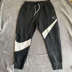 NIKE スウェット テックフリース ジョガーパンツ ブラック ロゴ刺繍　XL