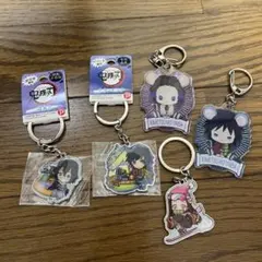 鬼滅の刃 アクリルキーホルダー 5個セット