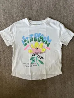 ZARAフラワープリント Tシャツ(140cm)