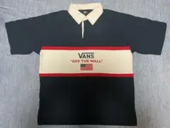 『新品　未使用』 VANS 半袖ラガーシャツ ネイビーのサムネイル
