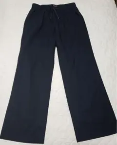 【used】ストレッチ バギーパンツ ブラック