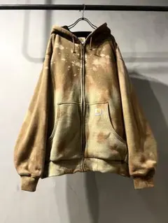 Carhartt ジップアップ パーカー 裏メッシュ アクティブジャケット