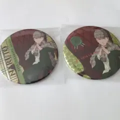 【未使用】NARUTO 奈良シカマル 探偵 缶バッジ2種セット