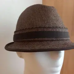RAKUDAHAT メンズハット ブラウン フリーサイズ 日本製