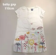 babyGap 花柄 半袖ワンピース 110cm ギャップキッズ