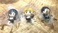 一番くじ 進撃の巨人 H賞 ちょこのっこフィギュア エレン アルミン ミカサ