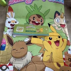 ポケモン　ルームマット　ピカチュウ　イーブイ