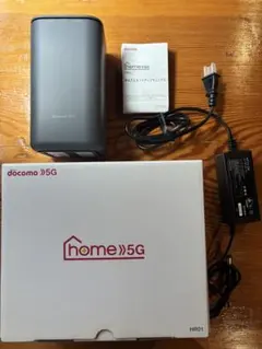 docomo HOME 5G HR01 ホームルーター【楽天モバイル設定済】