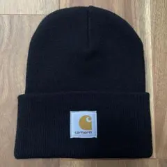 【Carhartt】ビーニー ブラック
