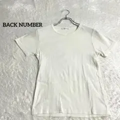 【バックナンバー】半袖　Tシャツ　白　コットン　　リブ　綿　シンプルのサムネイル