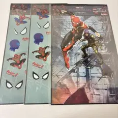 スパイダーマン　No Way Home クリアステッカー　賞　happyくじのサムネイル