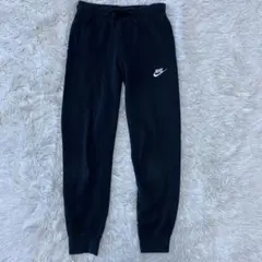 NIKE スウェットパンツ　ブラック　刺繍ロゴ　S