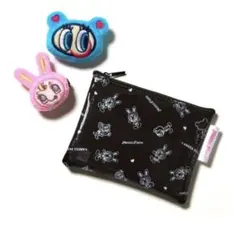 sweet 4月号 メゾピアノ＆エンジェルブルー 前髪クリップ＆クリアポーチ