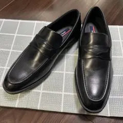 texcy luxe （テクシーリュクス）ビジネスシューズ　ブラック25.5cmのサムネイル