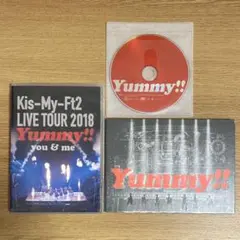 Kis-My-Ft2/LIVE TOUR 2018 Yummy!!you&me… LIVE TOUR 2018 Yummy!! you&me 【初回盤】(3DVD+2CD) : Kis-My-Ft2