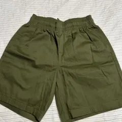 GU オリーブ色 ショートパンツ M