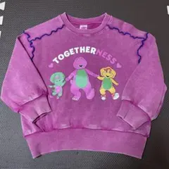 バースデイ　マイリトルワンダー バーニー トレーナー ピンク系　110