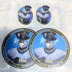 ツイステ イデア ツイステカフェ コースター ステッカー 4枚セット