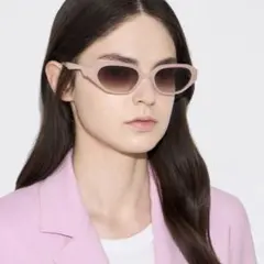 CHARLES & KEITH アセテート オーバルサングラスのサムネイル