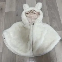 うさぎ ポンチョ モコモコ 50~70 conoco