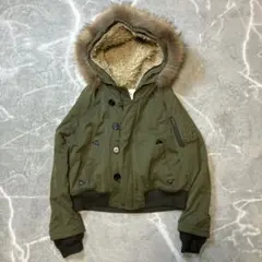 moussy N-2B 3way ボンバージャケット ボアライナー カーキ M