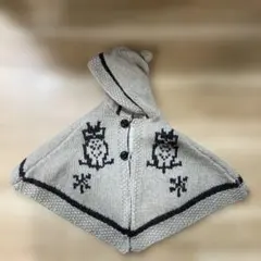 Love's Peace Money フード付きポンチョ