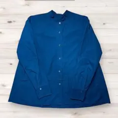 UNIQLO J + スーピマコットンオーバーサイズスタンドカラーシャツ