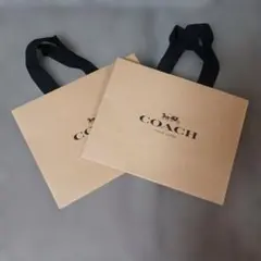 coach コーチ　ショッパー　紙袋2セット